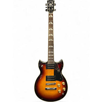 Used Eastwood McGeoch 1000 2 Color Sunburst Solid Body Electric Guitar