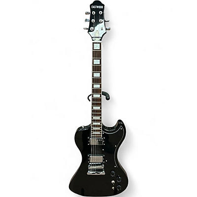 Used Eastwood RD Artist Black Solid Body Electric Guitar