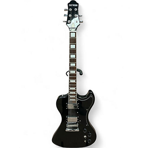 Used Eastwood RD Artist Black Solid Body Electric Guitar Black