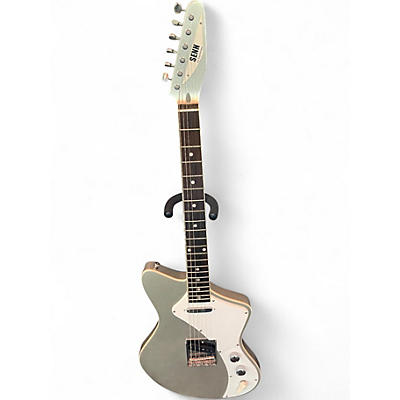 Used Eastwood SENN SONIC SILVER Solid Body Electric Guitar