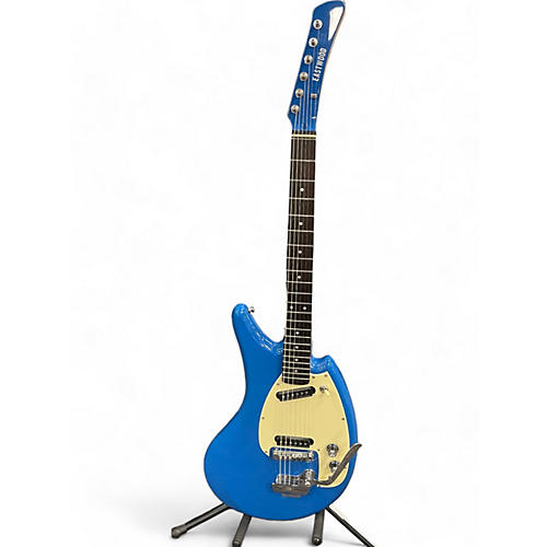 Eastwood Used Eastwood SG2C Flying Banana Blue Solid Body Electric Guitar Blue