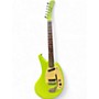 Used Eastwood SG2C Flying Banana Mint Green Hollow Body Electric Guitar Mint Green