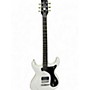 Used Eastwood SIDEJACK BARITONE White Solid Body Electric Guitar White