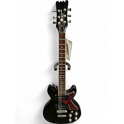 Used Eastwood SIDEJACK BLUESBENDER Black Solid Body Electric Guitar