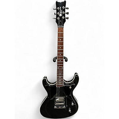Used Eastwood SIDEJACK Black Solid Body Electric Guitar
