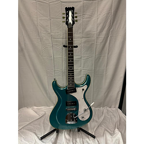 Eastwood Used Eastwood SIDEJACK Blue Solid Body Electric Guitar Blue