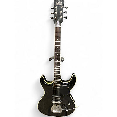 Used Eastwood SIDEJACK DLX BLACKOUT Solid Body Electric Guitar