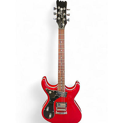 Used Eastwood SIDEJACK Red Electric Guitar