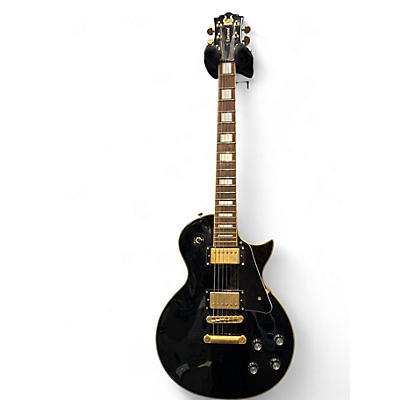 Used Eastwood SINGLE CUT Black Solid Body Electric Guitar