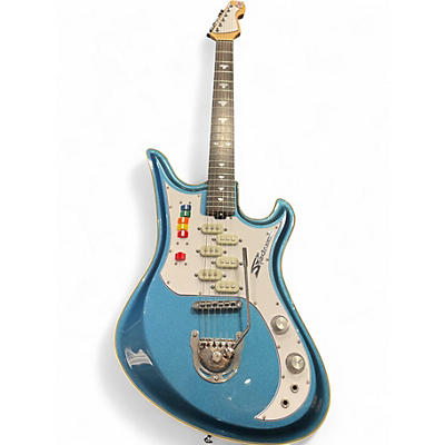 Used Eastwood SPECTRUM 5 Blue Solid Body Electric Guitar