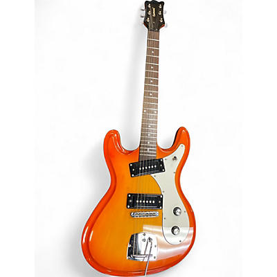 Used Eastwood Sidejack 2 Color Sunburst Solid Body Electric Guitar