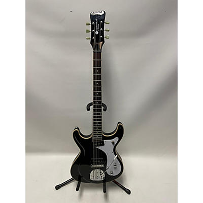 Eastwood Used Eastwood Sidejack Baritone Black Solid Body Electric Guitar