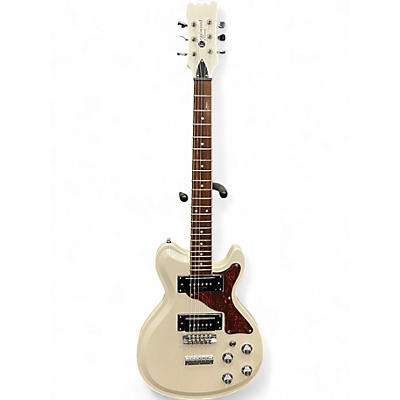 Used Eastwood Sidejack Blues Bender White Solid Body Electric Guitar