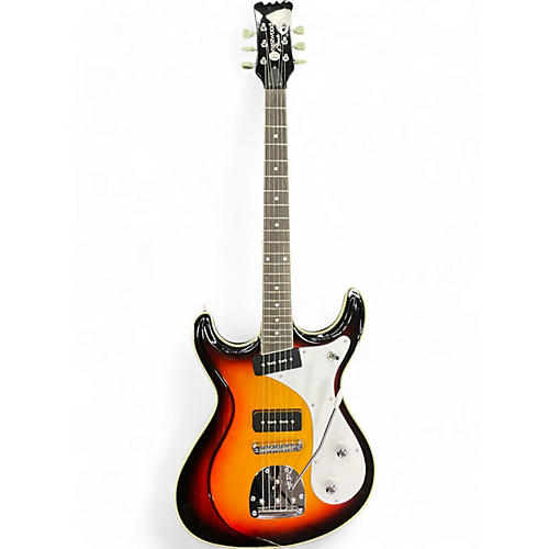 Eastwood Used Eastwood Sidejack Deluxe 2 Color Sunburst Solid Body Electric Guitar 2 Color Sunburst