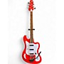 Used Eastwood TB64 Fiesta Red Electric Bass Guitar Fiesta Red