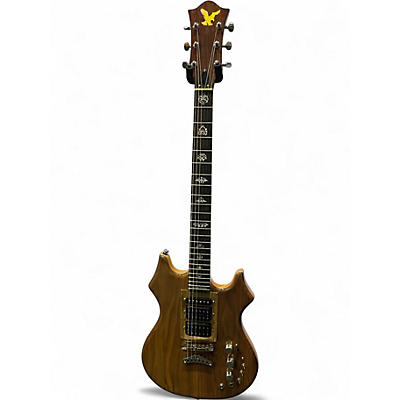 Used Eastwood Tiger Walnut Solid Body Electric Guitar