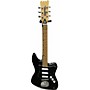 Used Eastwood UNIVOX Black Solid Body Electric Guitar Black