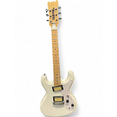 Eastwood Used Eastwood Univox Hi-Flier White Solid Body Electric Guitar