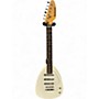 Used Eastwood VT6 TEARDROP WHITE Solid Body Electric Guitar WHITE