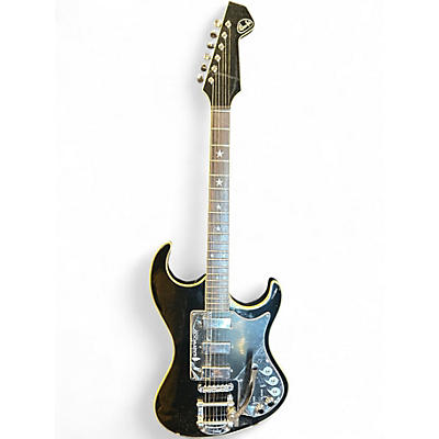 Used Eastwood Wandre Doris Black Solid Body Electric Guitar