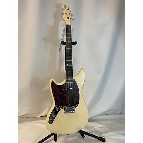 Eastwood Used Eastwood Warren Ellis Cream Solid Body Electric Guitar Cream