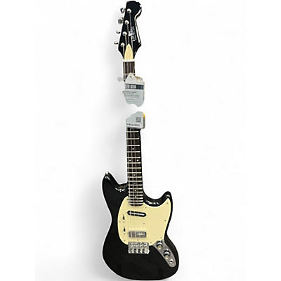 Used Eastwood Warren Ellis Tenor 2P Black Solid Body Electric Guitar