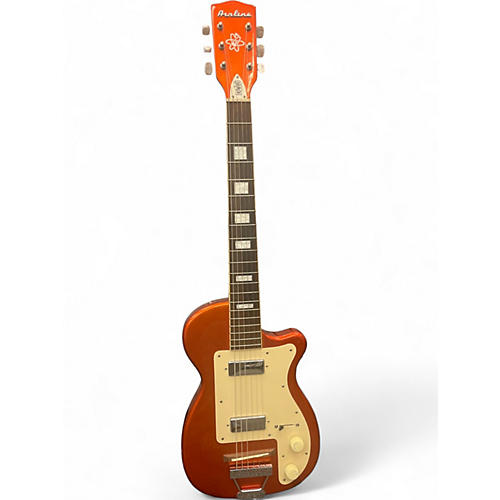 Used Eastwood airline Orange Solid Body Electric Guitar Orange