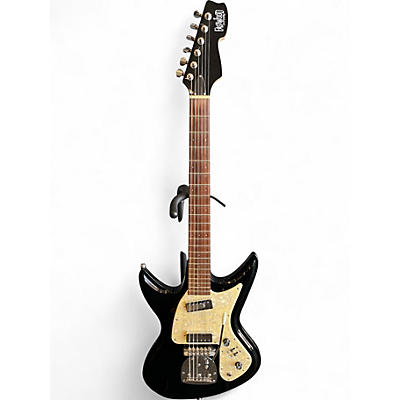 Used Eastwood ichiban Black Solid Body Electric Guitar