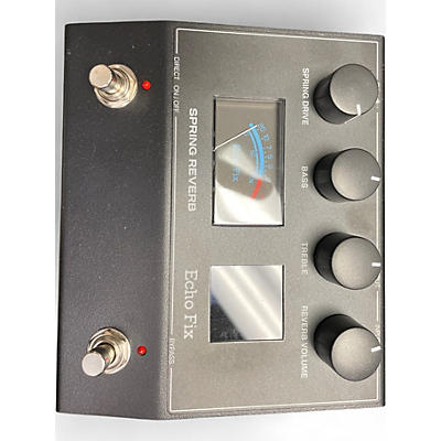 Used Echo Fix SPRING REVERB Effect Pedal