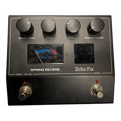 Used Echo Fix Spring Reverb Effect Pedal