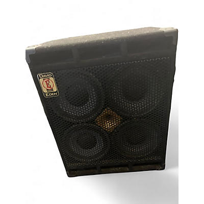 Used Eden 410XLT 8Ohm 4x10 Bass Cabinet