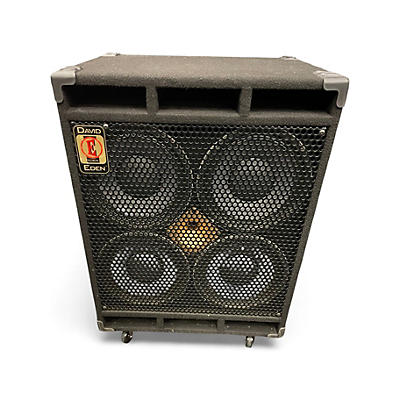 Used Eden D410XLT 700W 4x10 Bass Cabinet