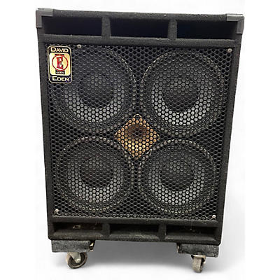 Used Eden D410XLT 700W 4x10 Bass Cabinet