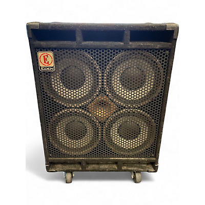 Used Eden D410XLT 700W 4x10 Bass Cabinet