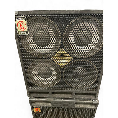 Used Eden D410XST 1000W 4x10 Bass Cabinet