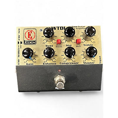 Used Eden WTDI  Bass Effect Pedal