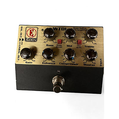 Used Eden WTDI Bass Effect Pedal