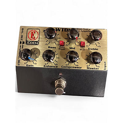Used Eden WTDI PREAMP DI Effect Pedal