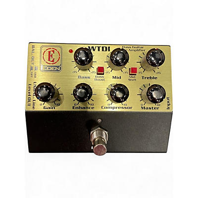 Used Eden World Tour Pre Bass Pedal Bass Effect Pedal
