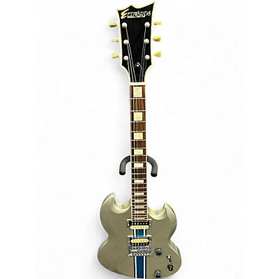 Used Edwards   Esp VIPER LIGHT GREEN Solid Body Electric Guitar