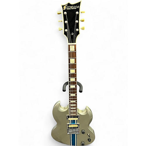 Used Edwards   Esp VIPER LIGHT GREEN Solid Body Electric Guitar LIGHT GREEN