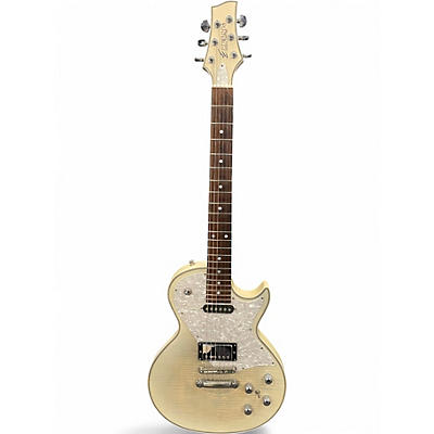 Used Edwards E-KA 95LT Cream Solid Body Electric Guitar