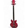 Used Edwards EJ78 Red Electric Bass Guitar Red