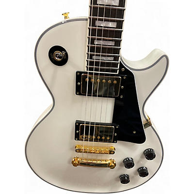 Used Edwards ELPCTM White Solid Body Electric Guitar