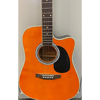 Used Efesan ALC-200 Vintage Natural Acoustic Guitar