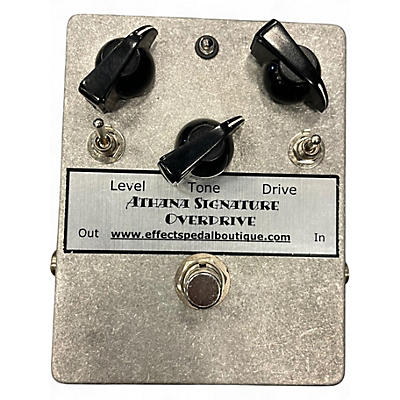 Used Effects Pedal Boutique Athana Signature Overdrive Effect Pedal