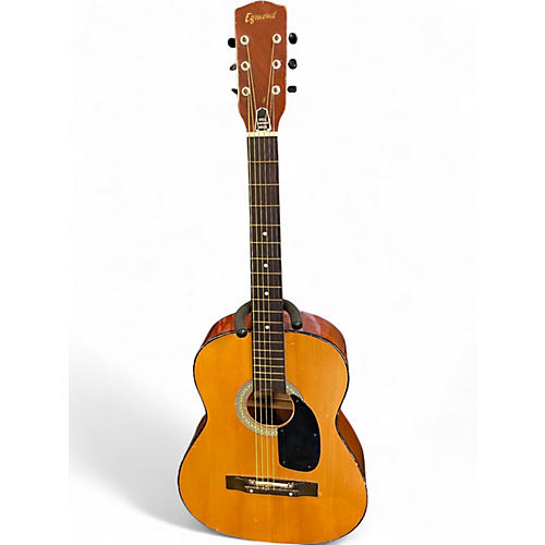 Used Egmond 30b Natural Acoustic Guitar Natural