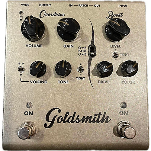 Egnater Used Egnater Goldsmith Overdrive/Boost Effect Pedal