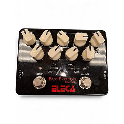 Used Eleca BASS EXPANDER DRIVER AND D.I. Bass Effect Pedal