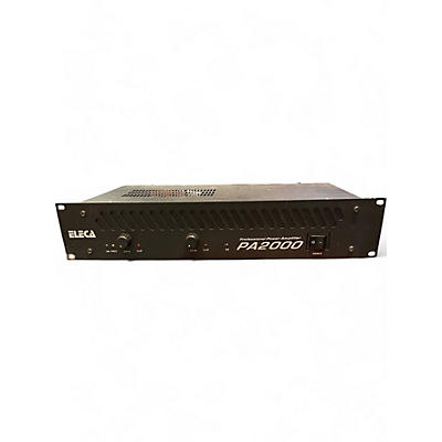 Used Eleca PA2000 Power Amp